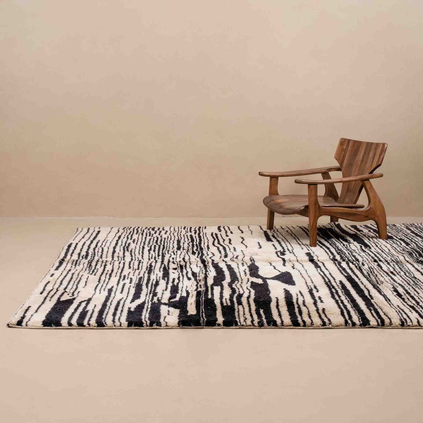 Desert Dazzle - Luxury Shag Moroccan Rug-1