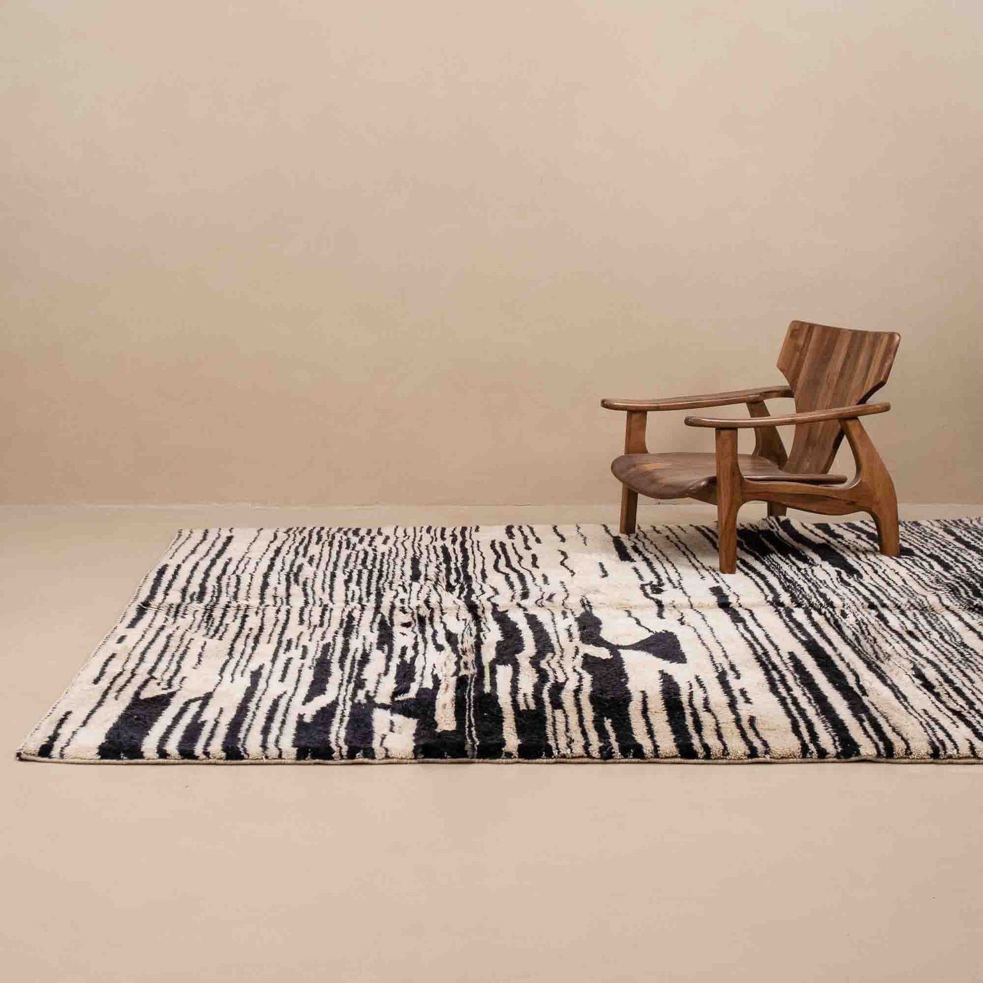 Desert Dazzle - Luxury Shag Moroccan Rug-1