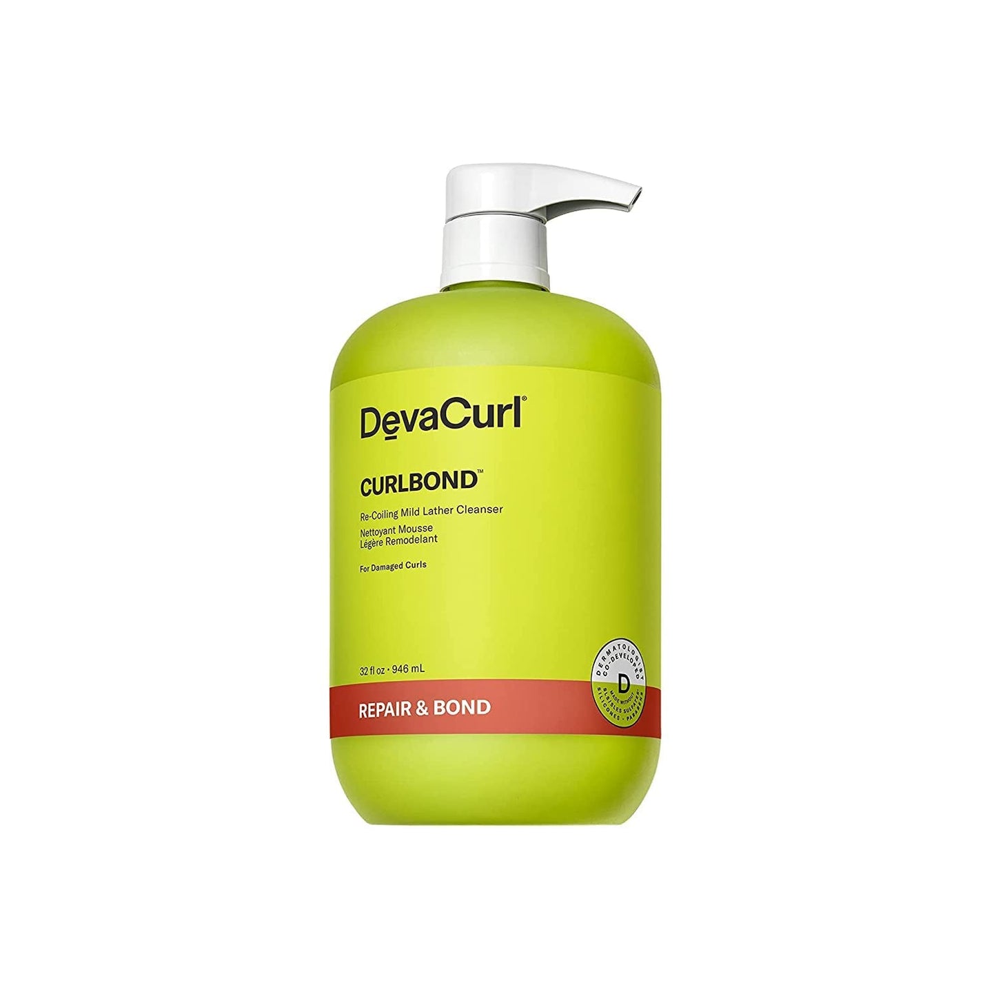 DevaCurl CurlBond Re-Coiling Mild Lather Cleanser 32 fl oz