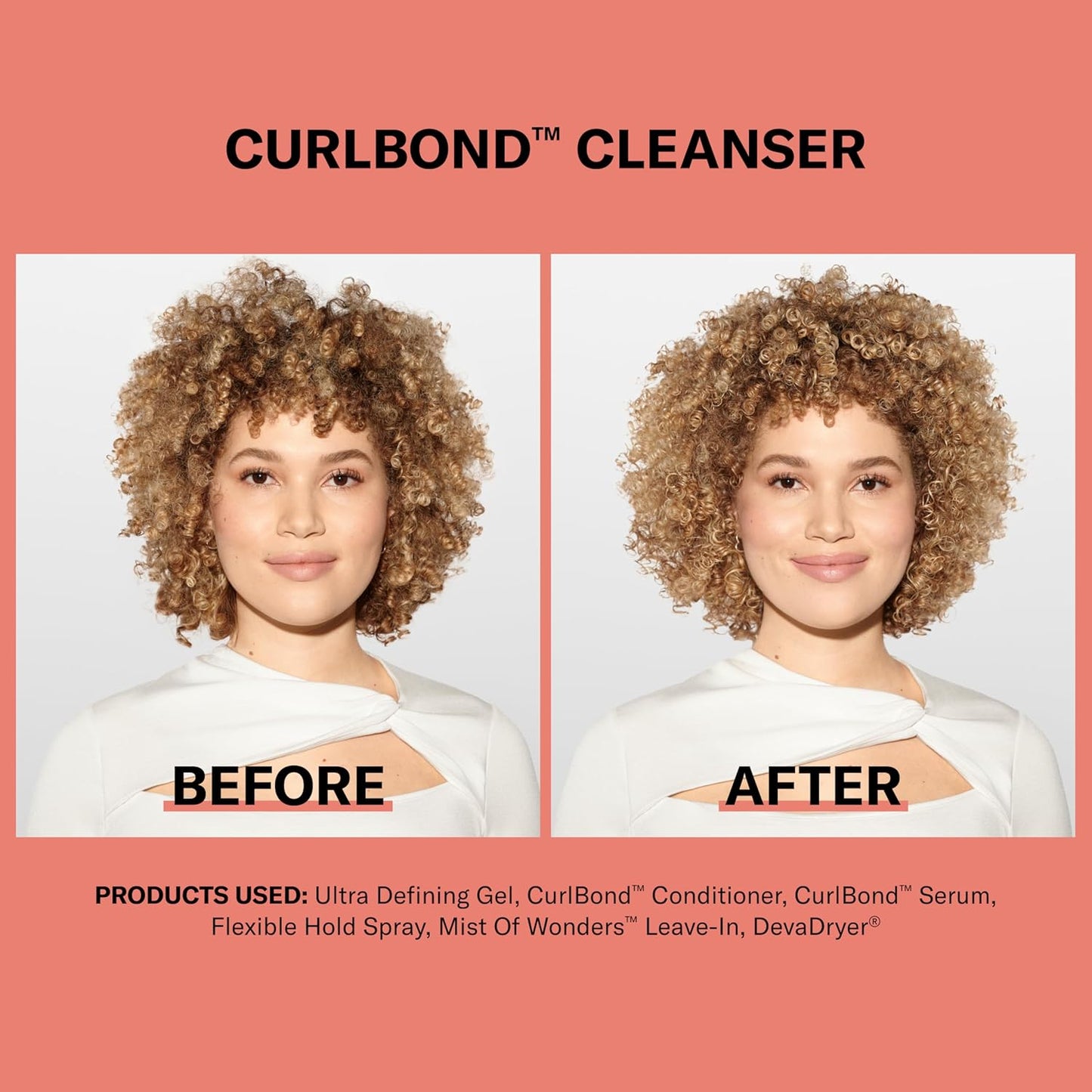 DevaCurl CurlBond Re-Coiling Mild Lather Cleanser 32 fl oz