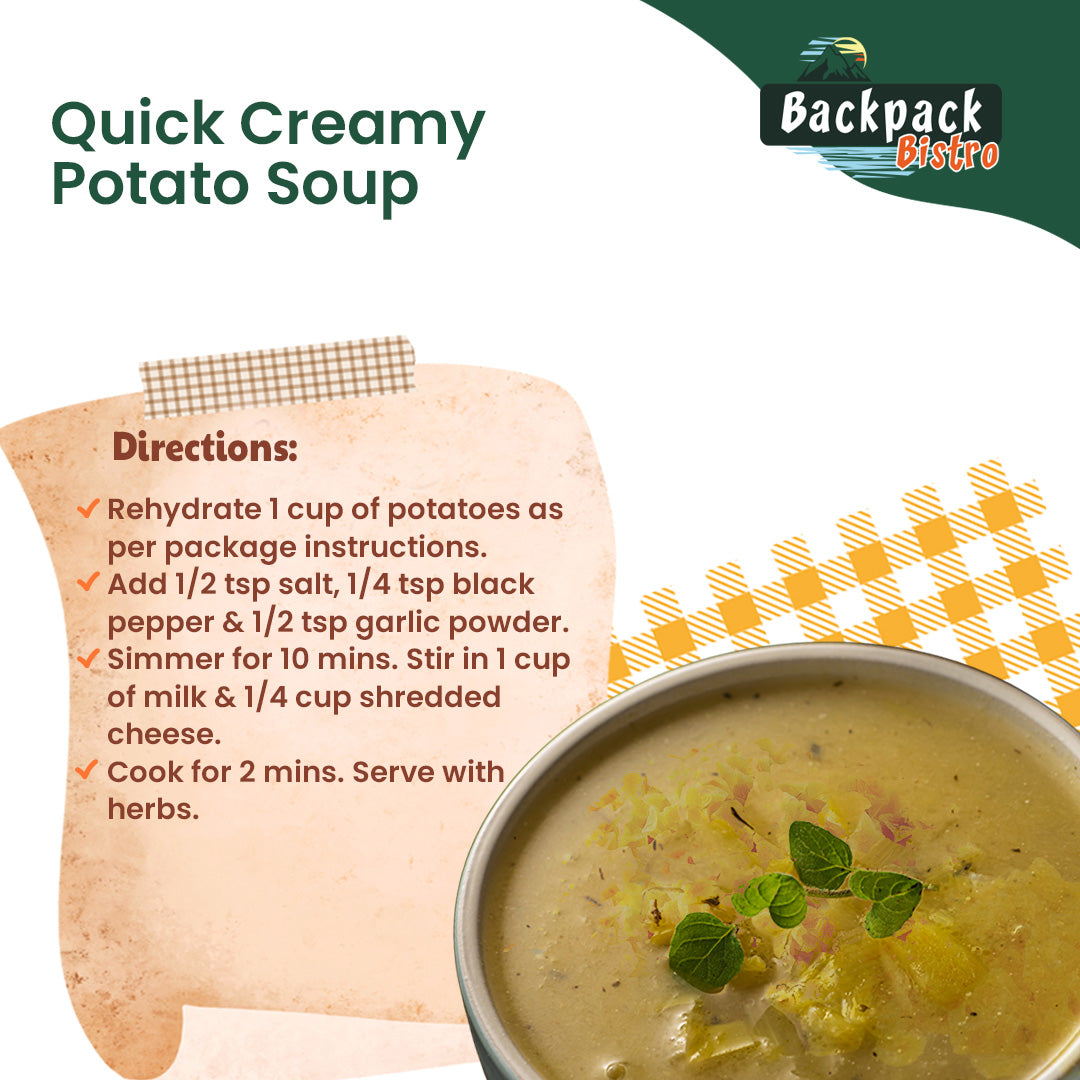 Backpack Bistro Dehydrated Diced Potatoes-2