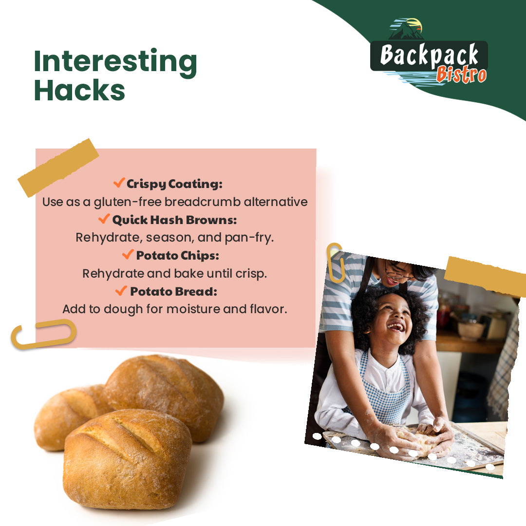 Backpack Bistro Dehydrated Diced Potatoes-3