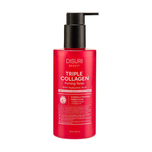 DISURI Triple Collagen Firming Toner – Hydrating & Firming Toner with 3,500ppm Collagen (8.45 oz)-0
