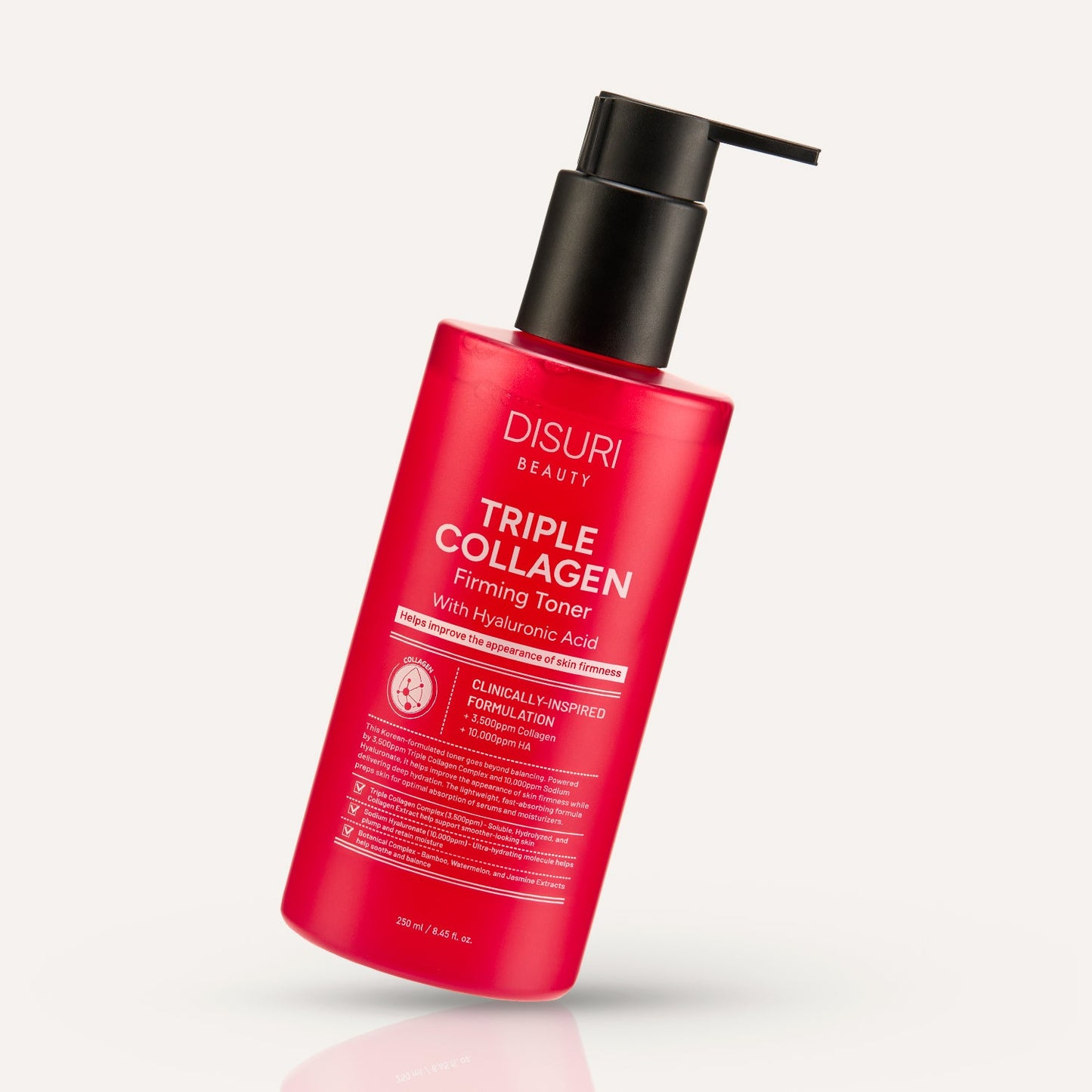 DISURI Triple Collagen Firming Toner – Hydrating & Firming Toner with 3,500ppm Collagen (8.45 oz)-2