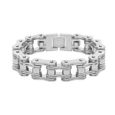 Diverse color motorcycle chain-style bracelet
