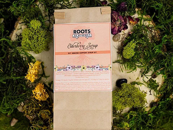 DIY IMMUNE SUPPORT ELDERBERRY SYRUP KIT-0