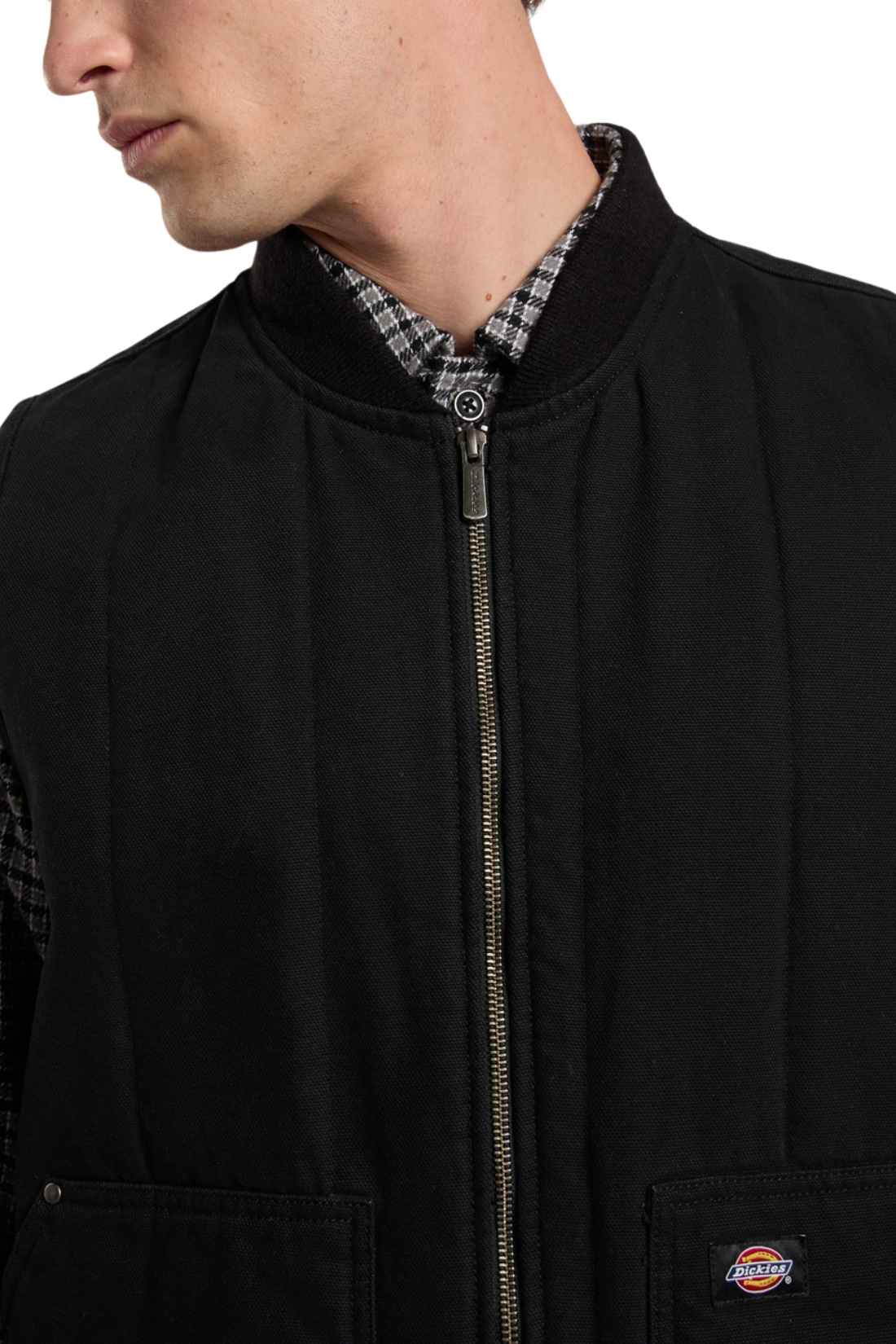 DICKIES - Men's quilted canvas sleeveless jacket-3