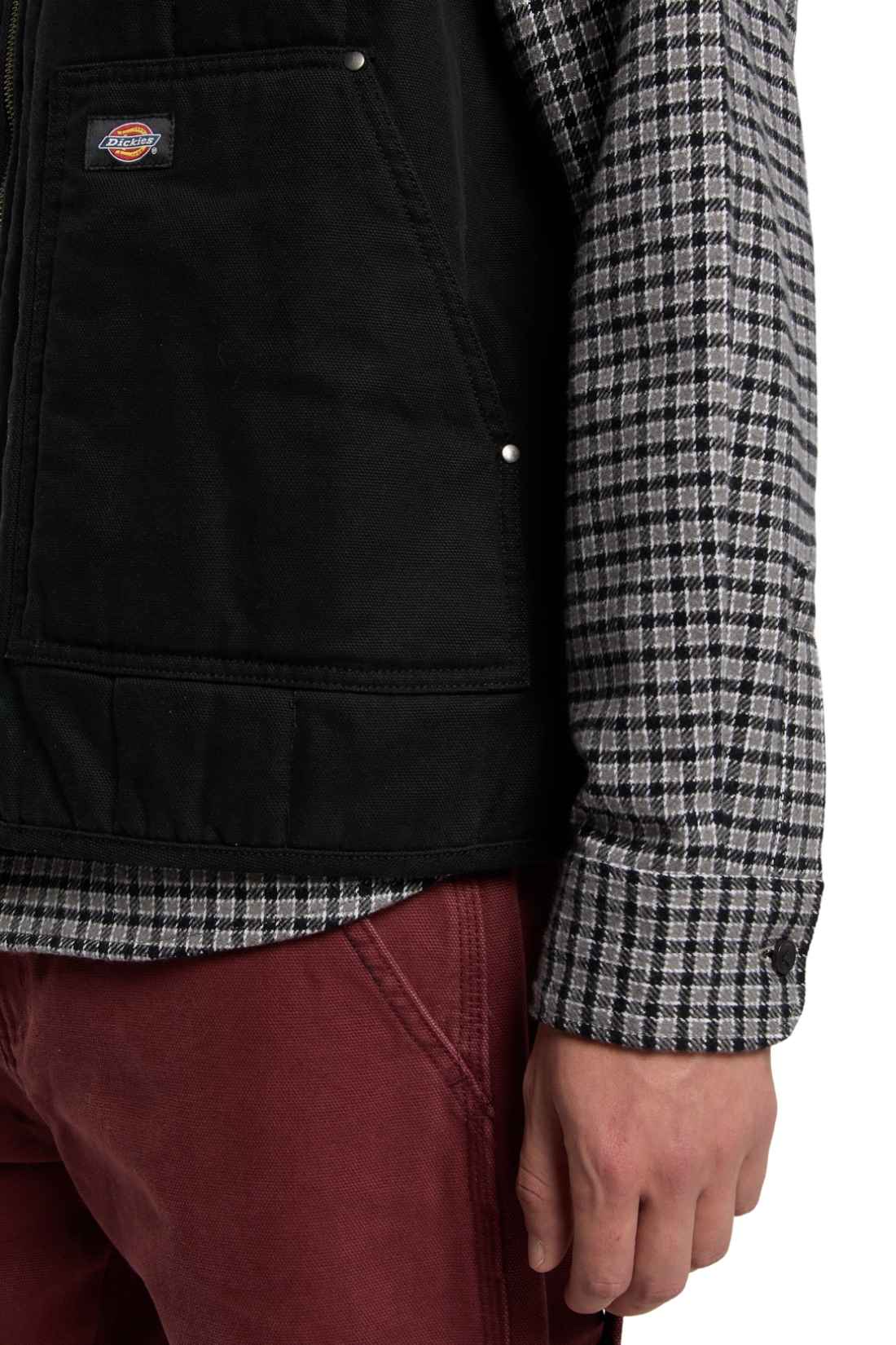 DICKIES - Men's quilted canvas sleeveless jacket-4