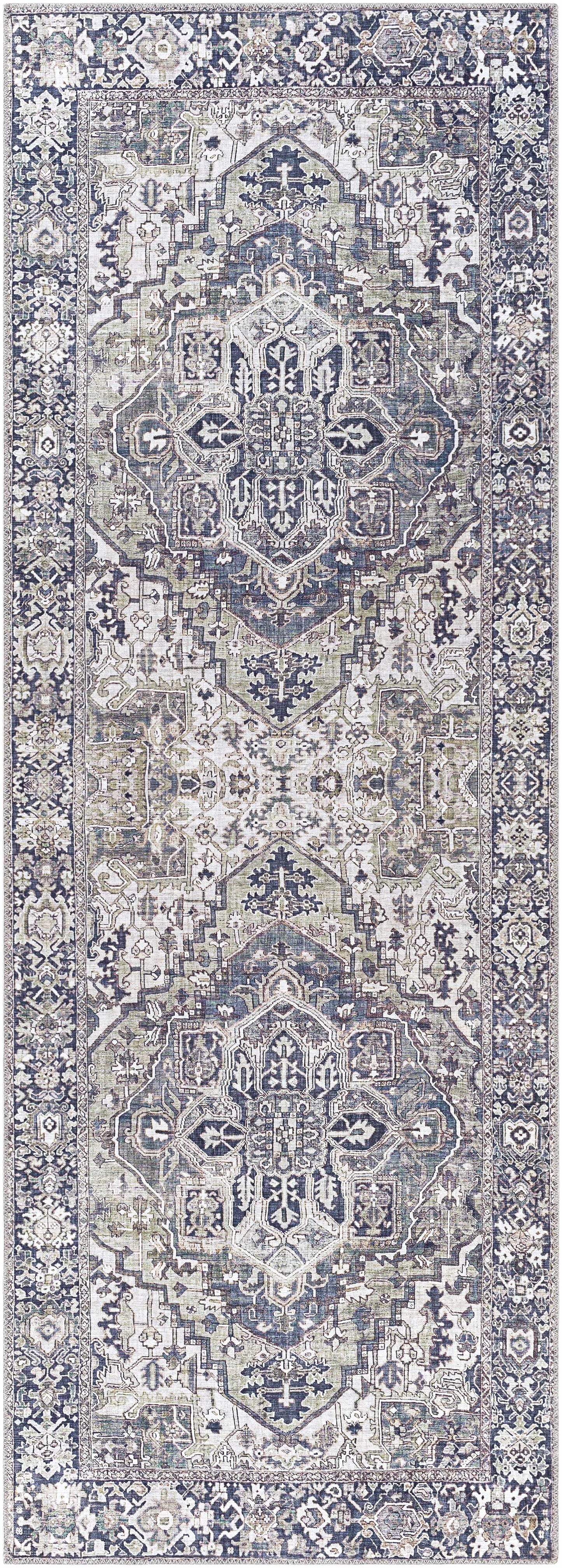 Neyland Iris Gray Area Rug 2359-5