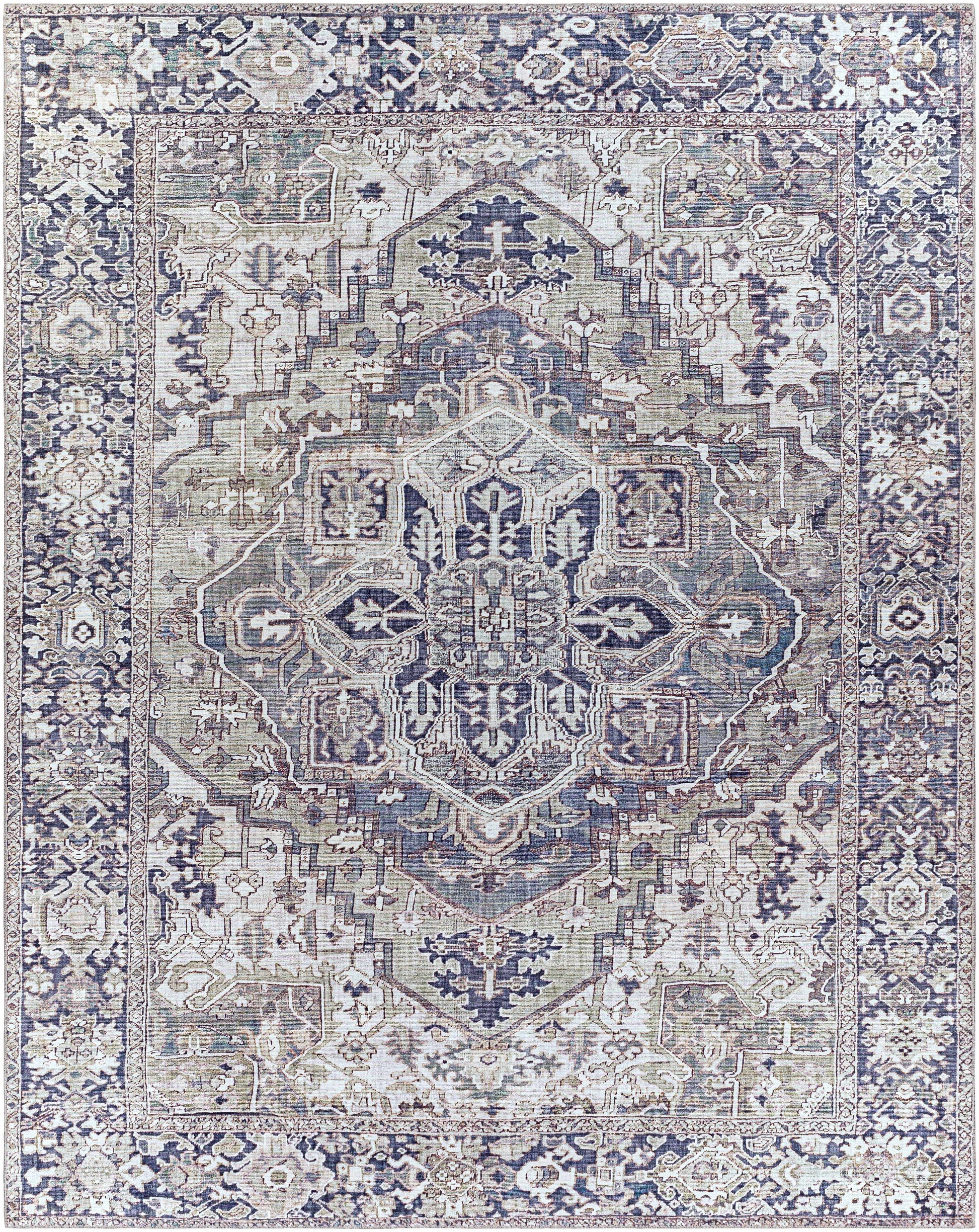 Neyland Iris Gray Area Rug 2359-0