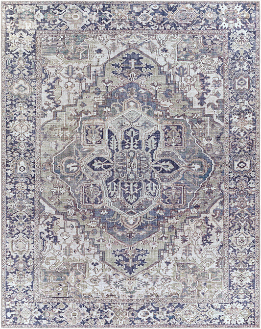 Neyland Iris Gray Area Rug 2359-0