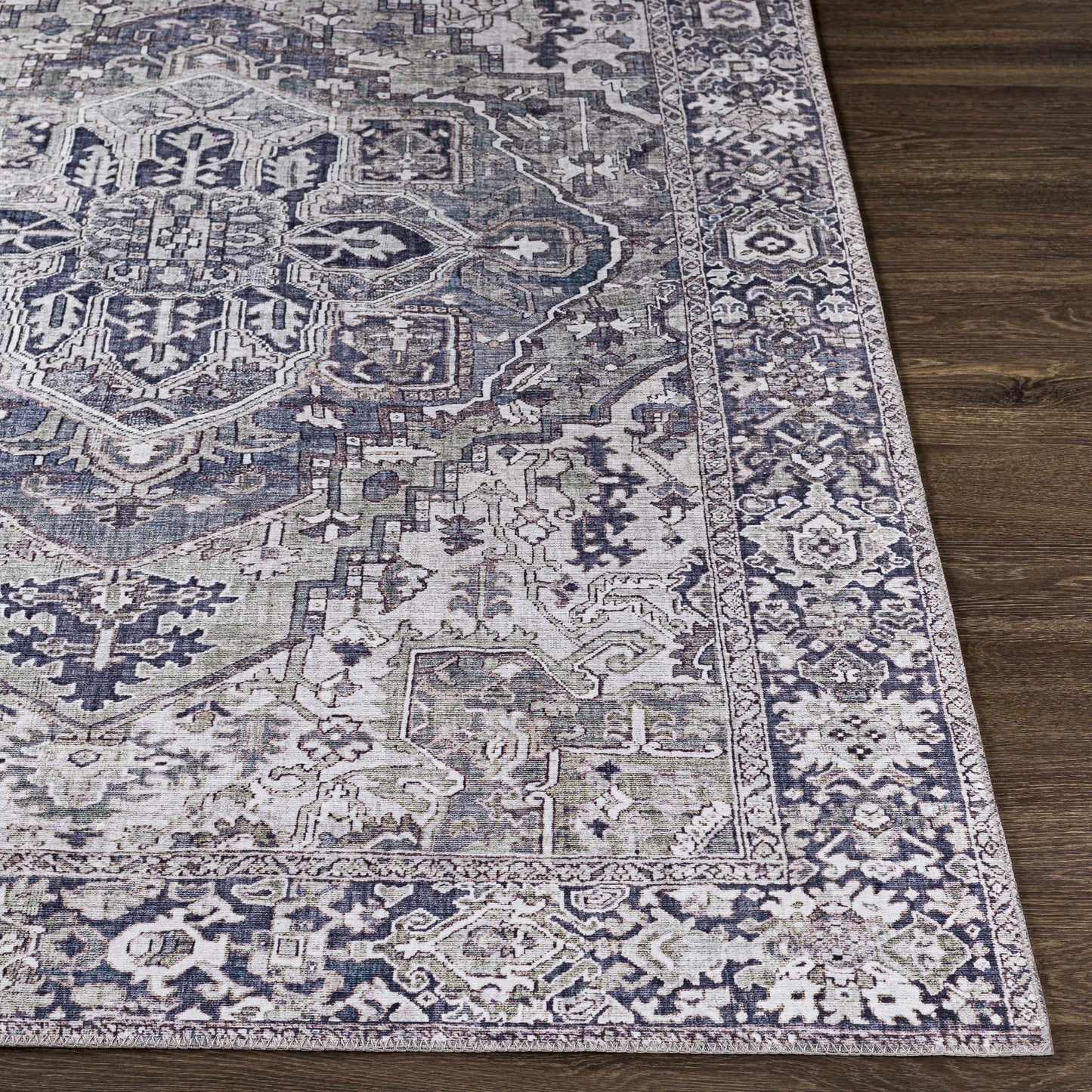 Neyland Iris Gray Area Rug 2359-4