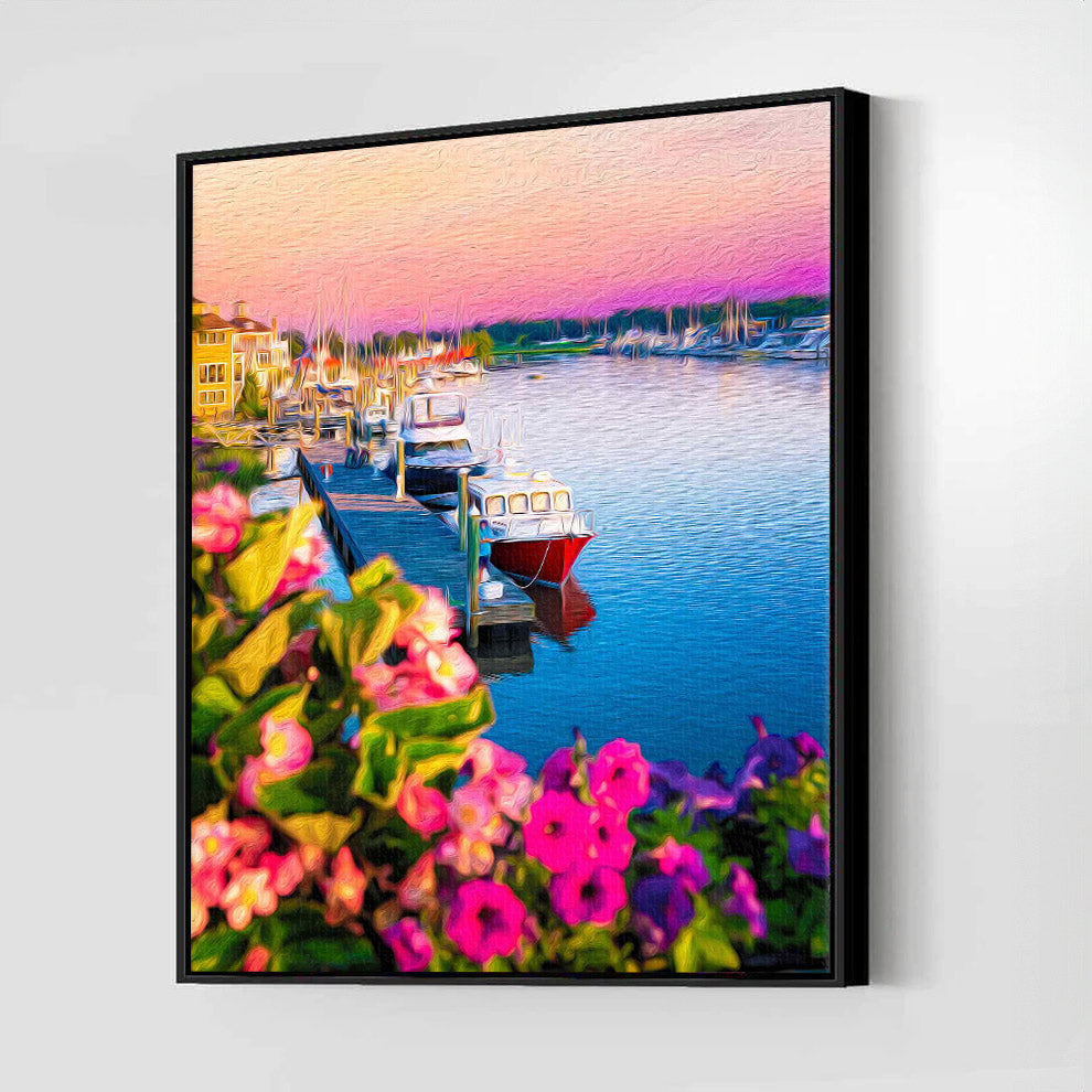 Man on the Dock (Delaware Harbor)-12