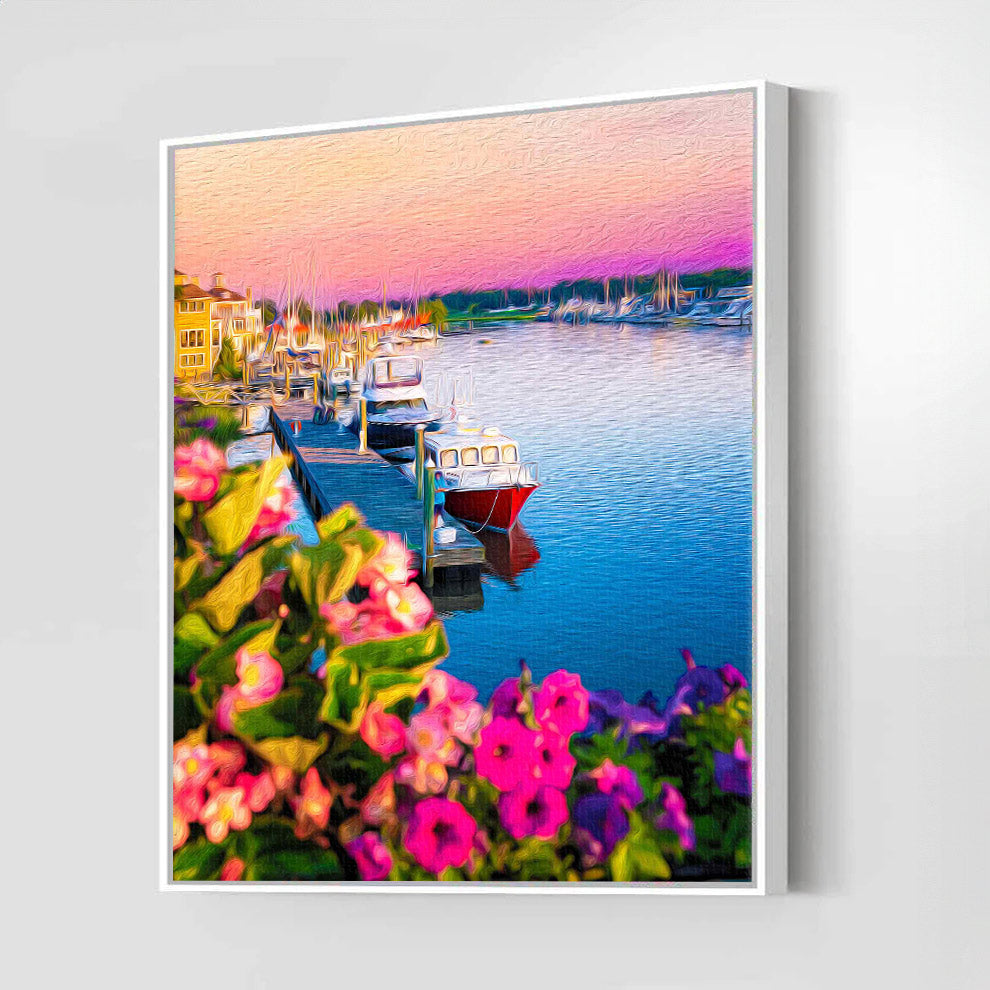 Man on the Dock (Delaware Harbor)-11