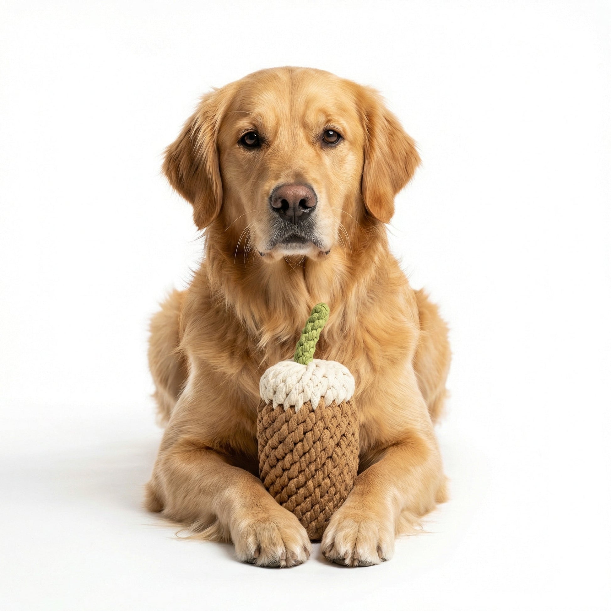 Handcrafted Monli Coffee Dog Toy-1