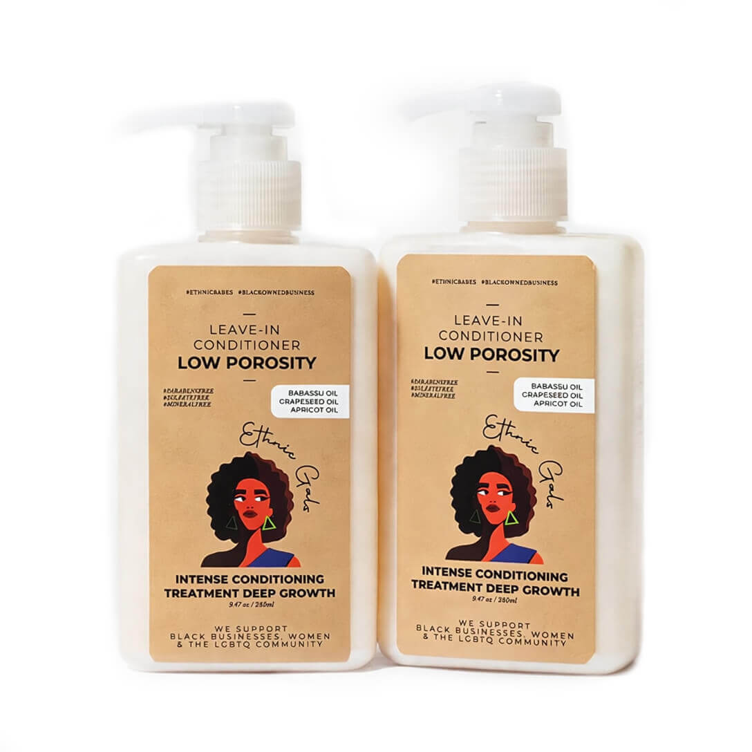 Low Porosity Deep Moisture Leave-In Conditioner
