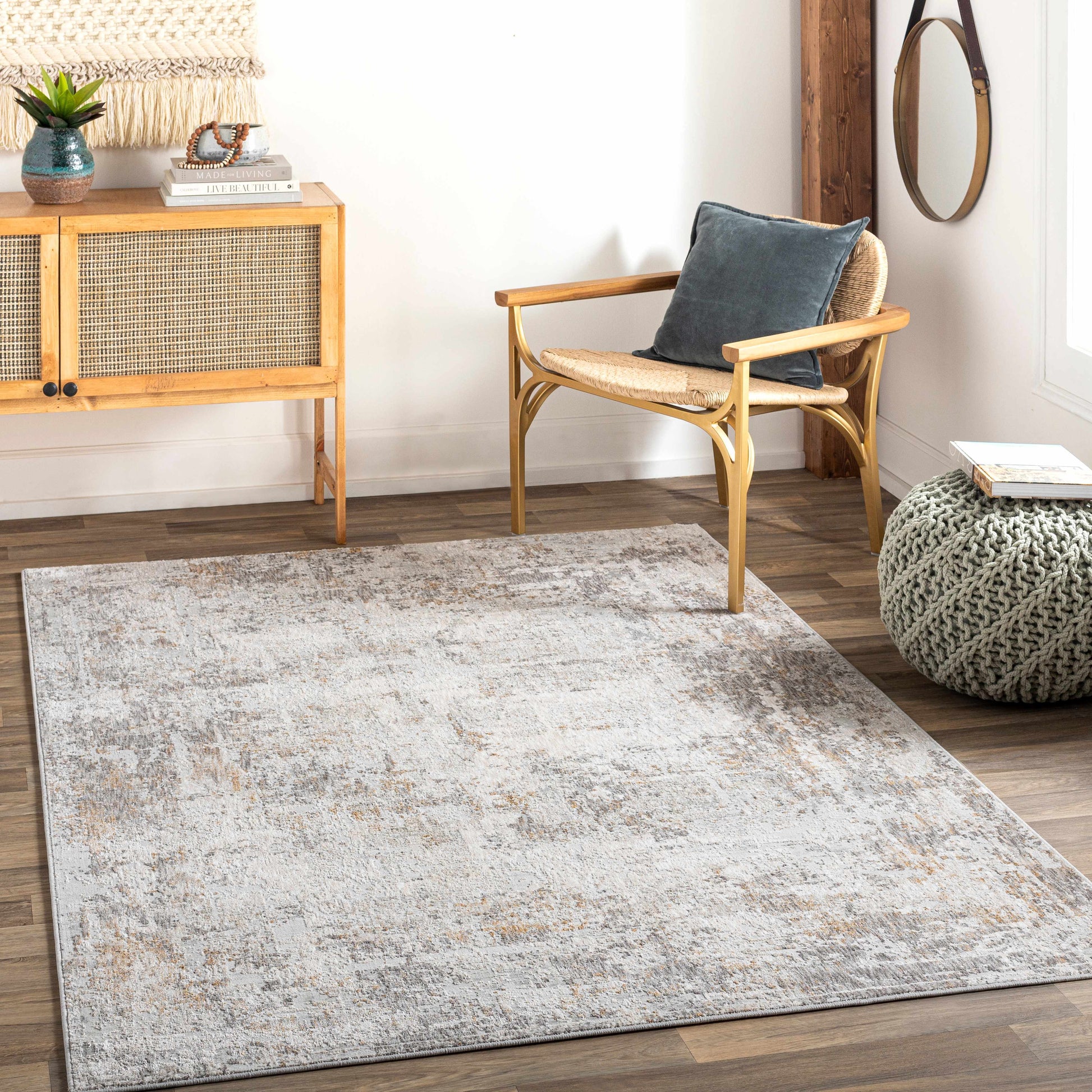 Dowell Luxe Textured Area Rug-1