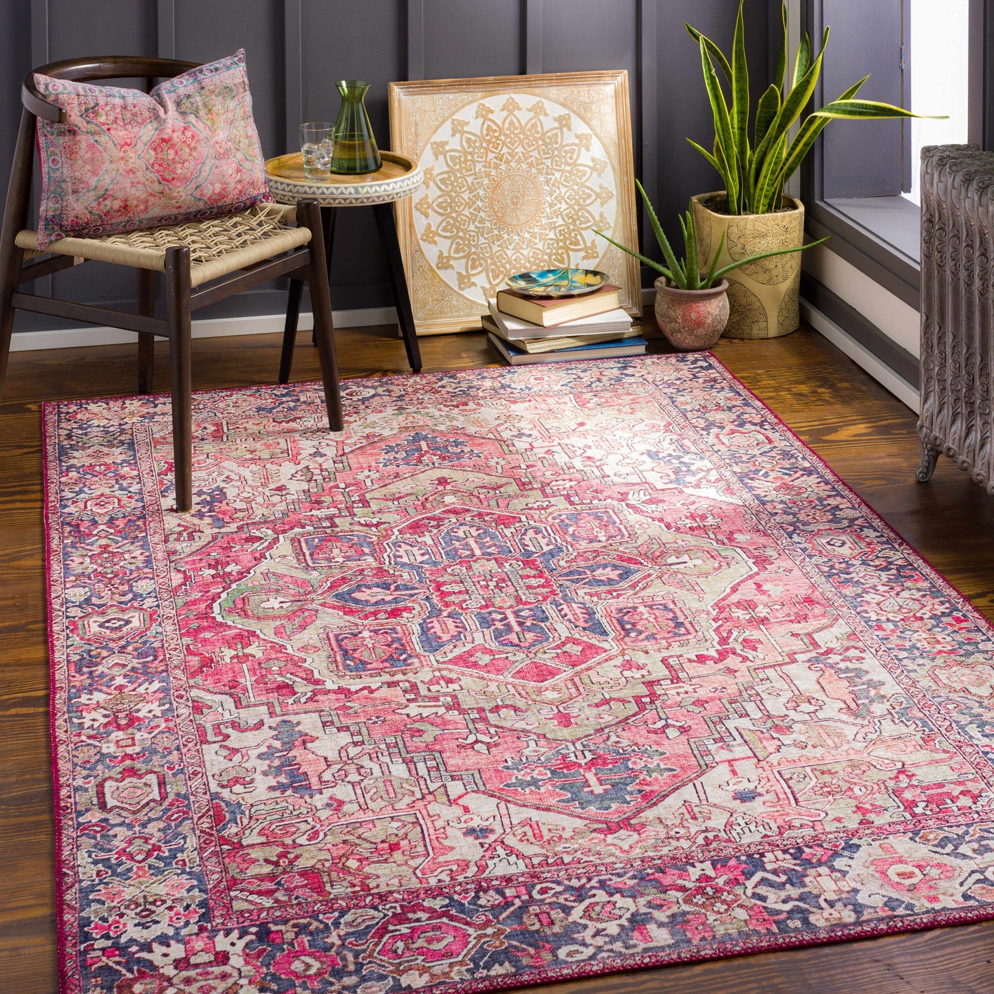 Neyland Iris Blush Area Rug 2357-1