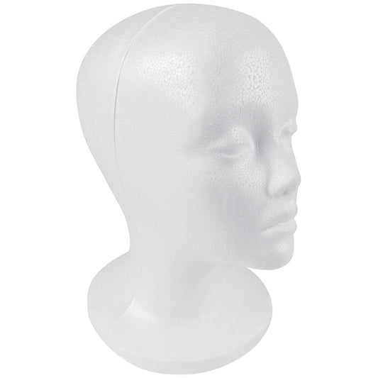 Styrofoam Model Heads/Hat Wig Foam Mannequin