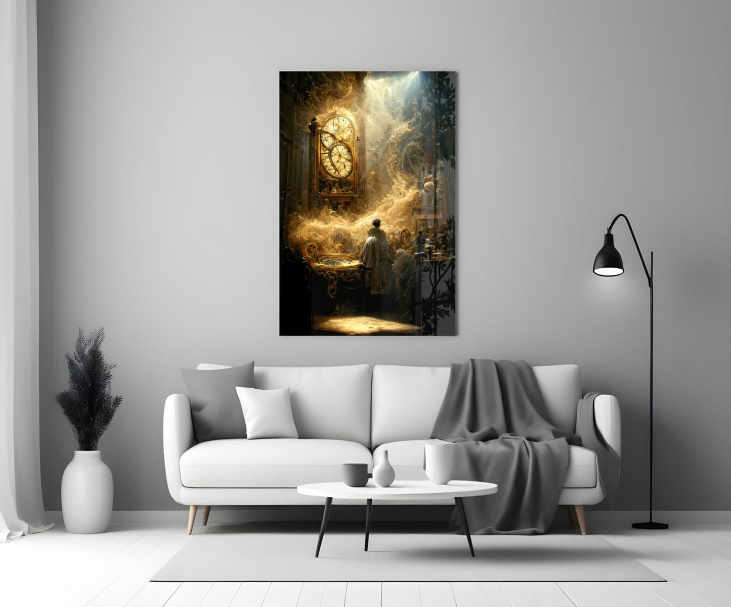 Time Flow Glass Art  || Designer Collection