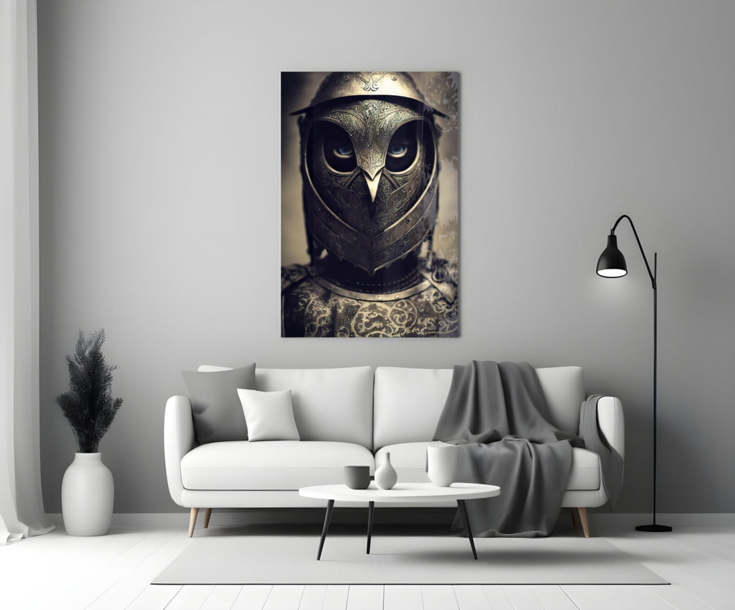 The Beak Glass Wall Art || Designer Collection