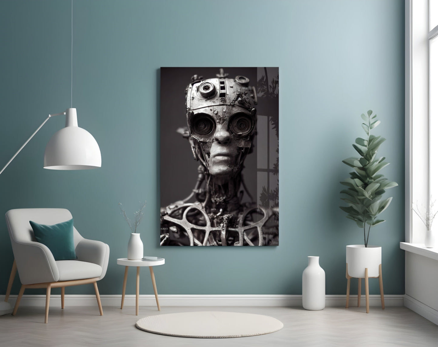 Future Human Glass Art  || Designer Collection