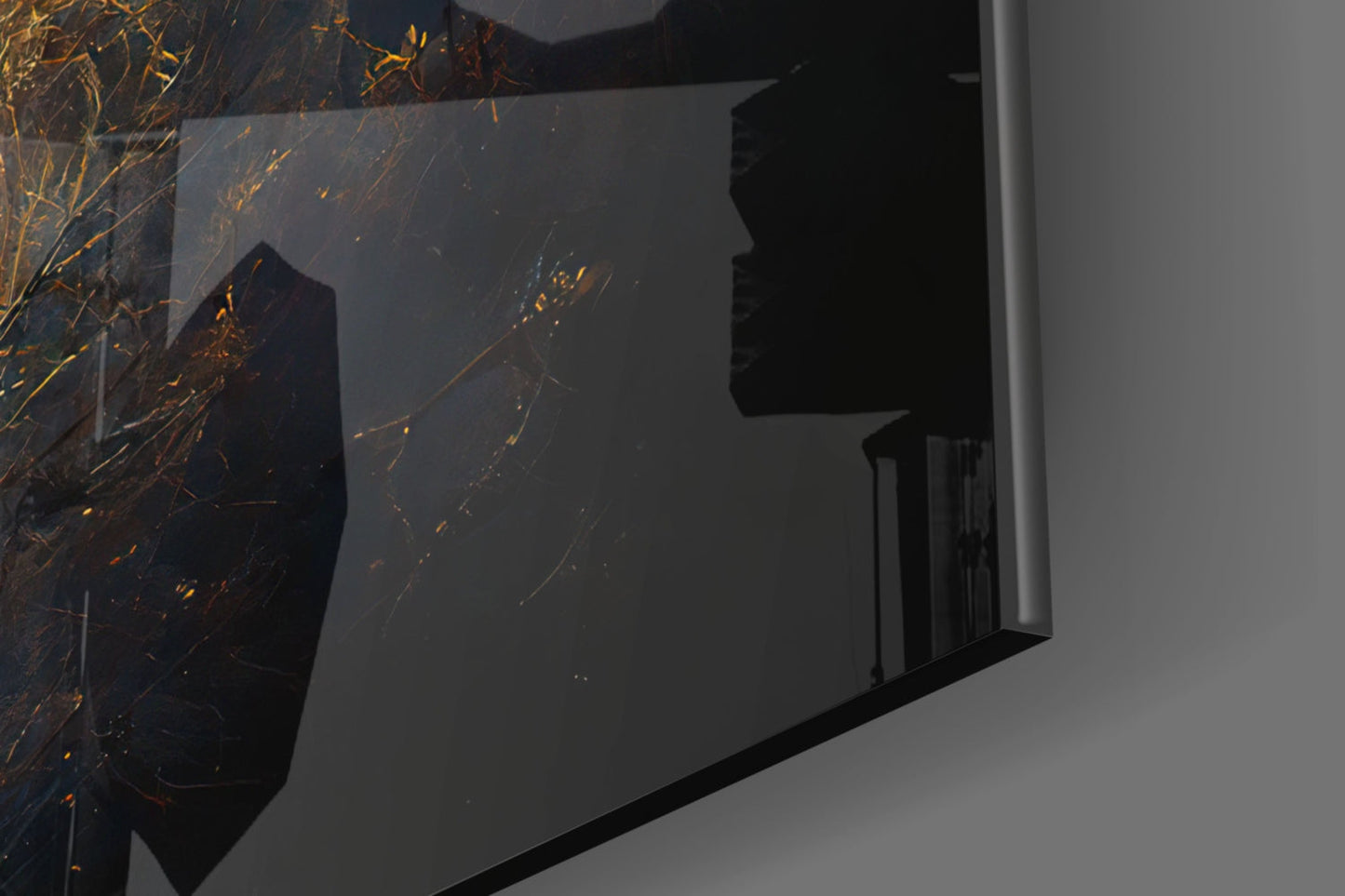 Tranquility Glass Wall Art || Designer Collection