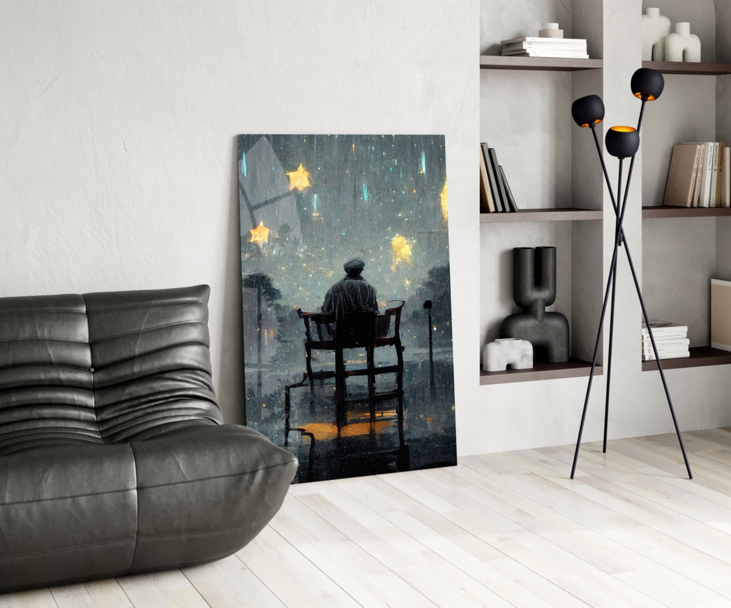 Star Rain Glass Art  || Designer Collection
