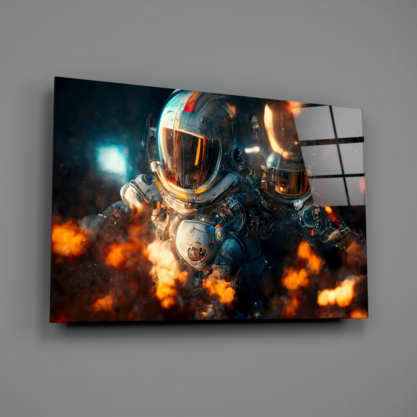 The Drift Glass Wall Art || Designer Collection