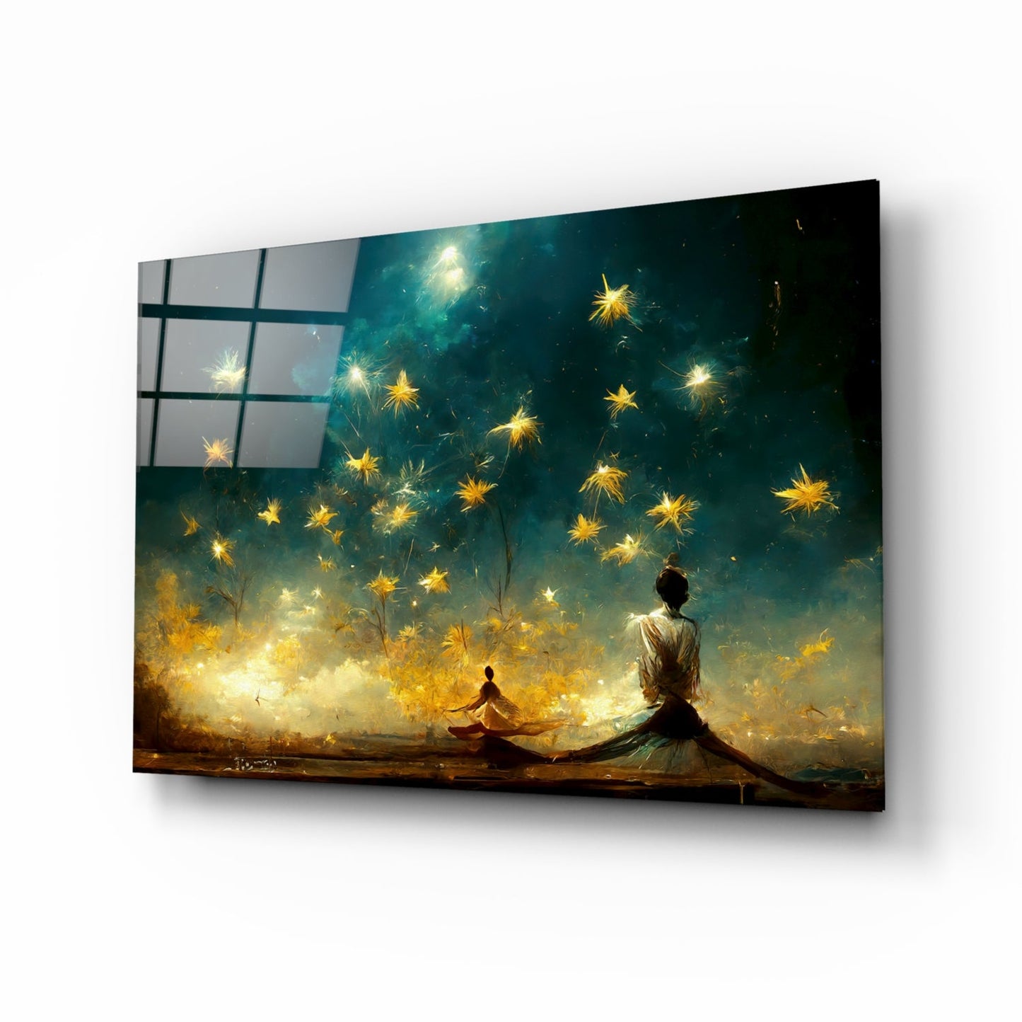 Mysticism Glass Wall Art  || Designer Collection
