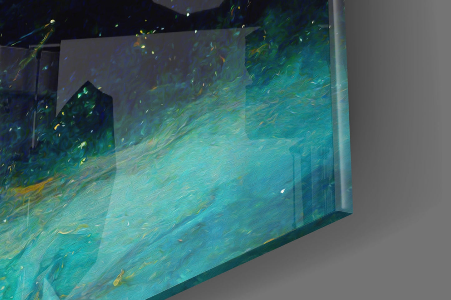 Mysticism Glass Wall Art  || Designer Collection