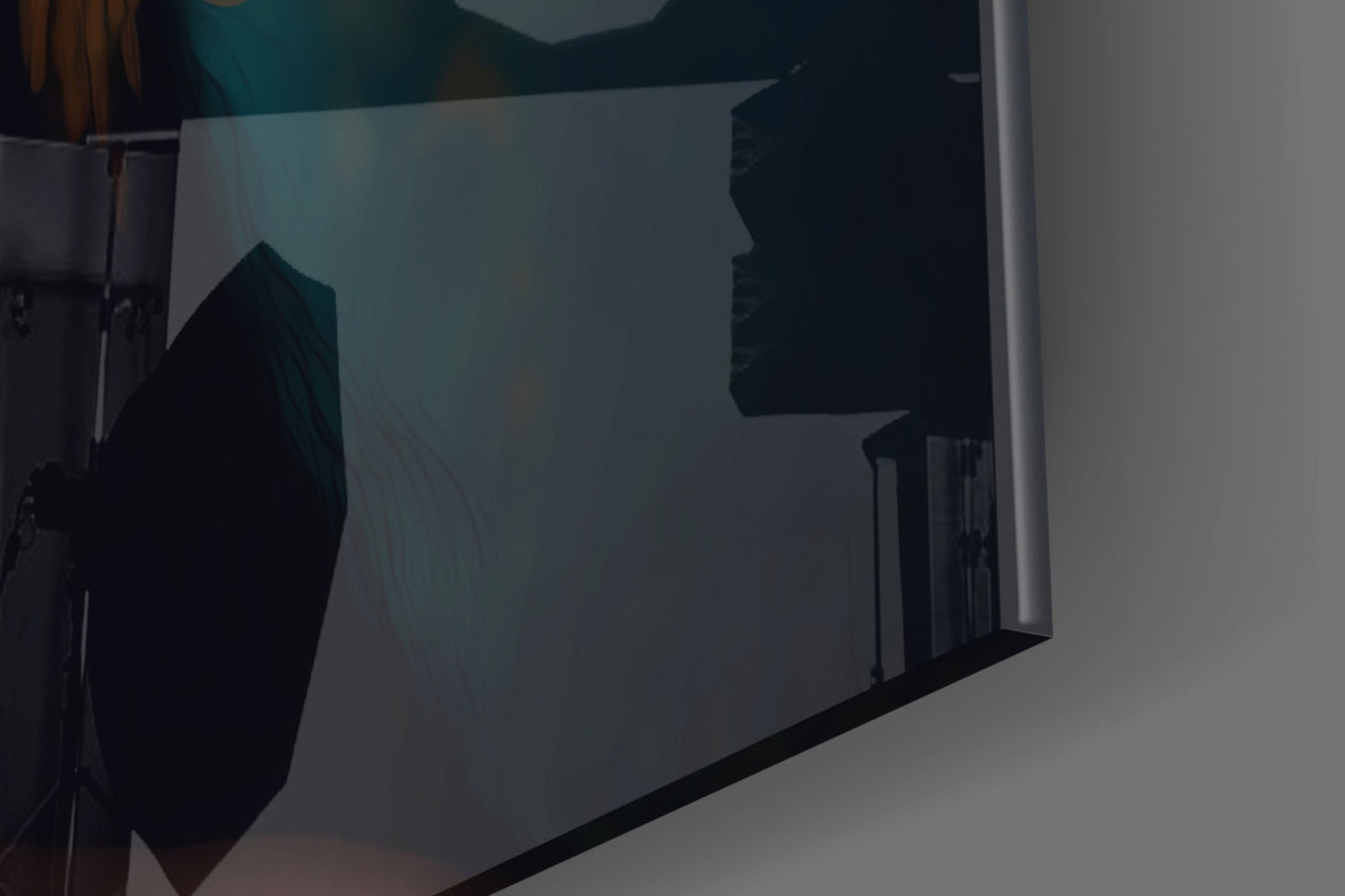Beauty of the Clan Glass Wall Art  || Designer Collection