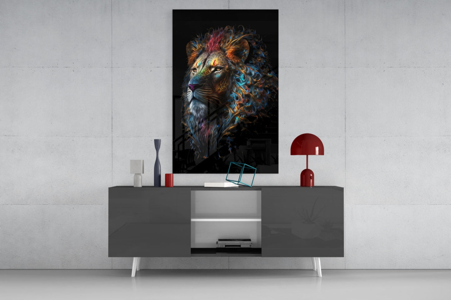 Sparkling Glory Glass Wall Art  || Designer Collection