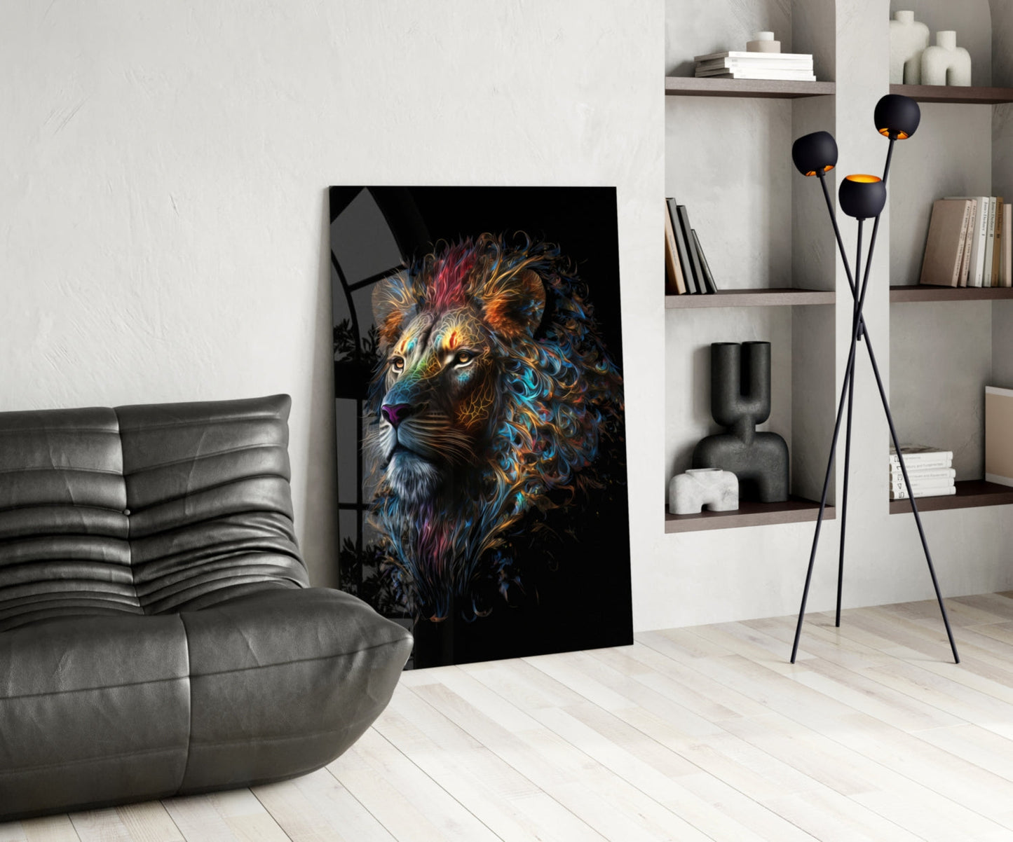 Sparkling Glory Glass Wall Art  || Designer Collection