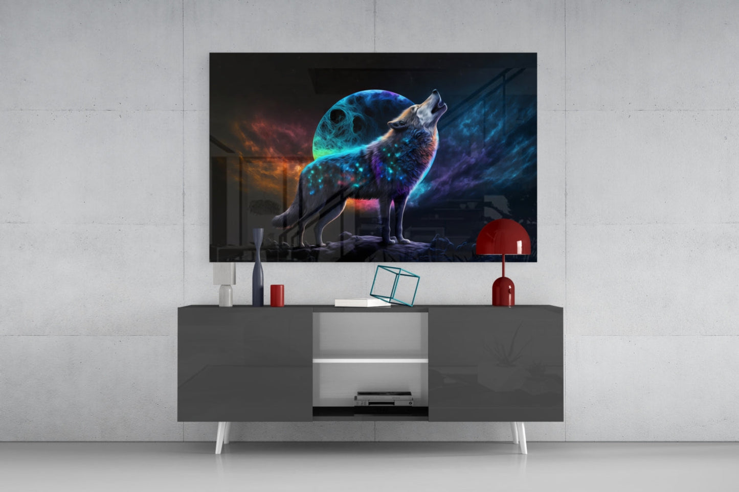 Sparkling Freedom Glass Wall Art  || Designer Collection