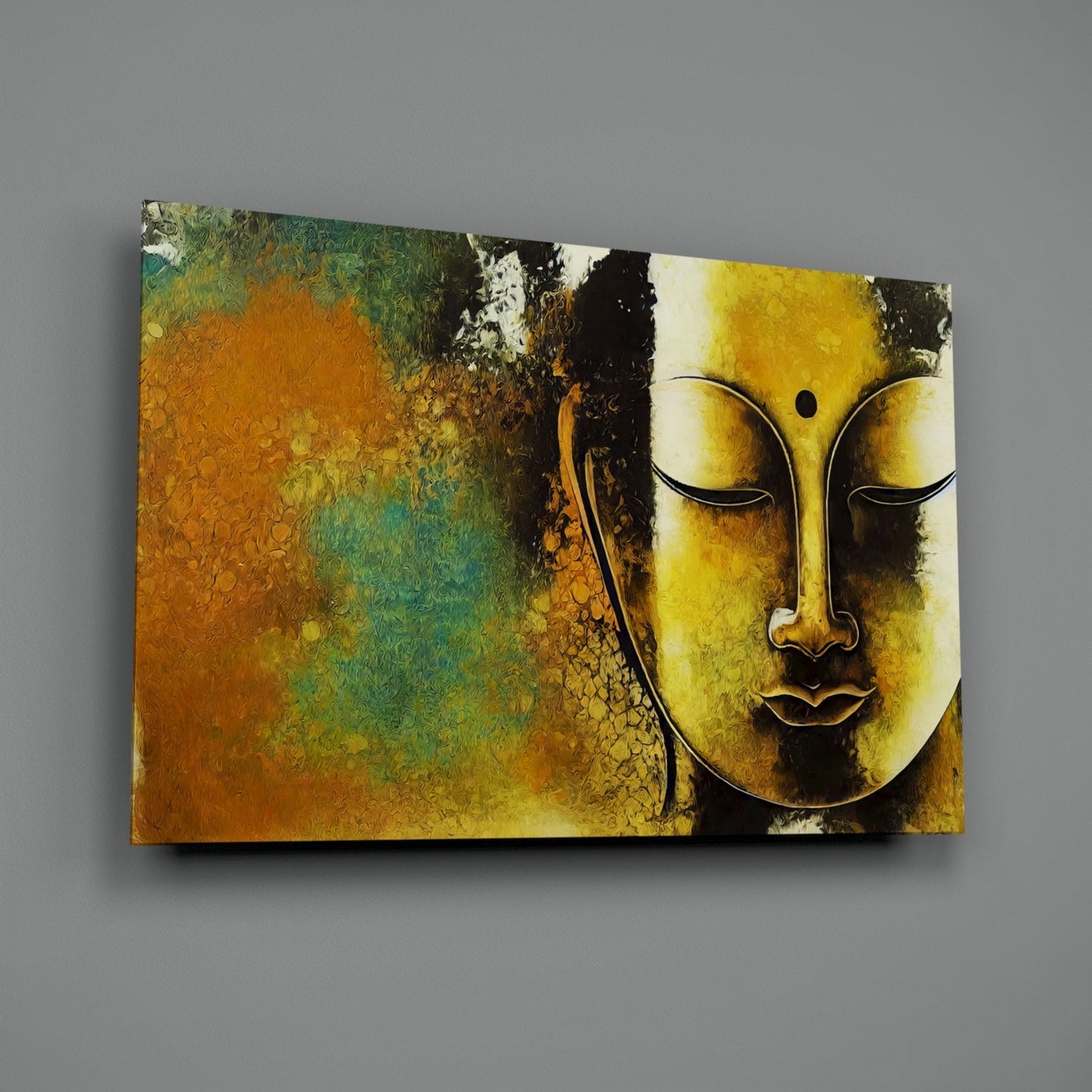 Buddha Glass Wall Art  || Designer Collection