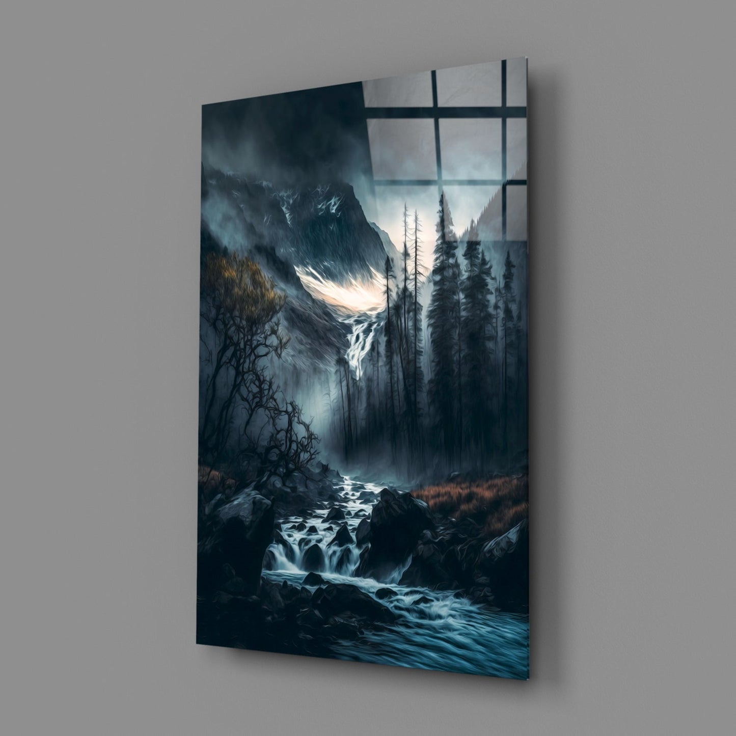 Dreamtopia Glass Wall Art  || Designers Collection