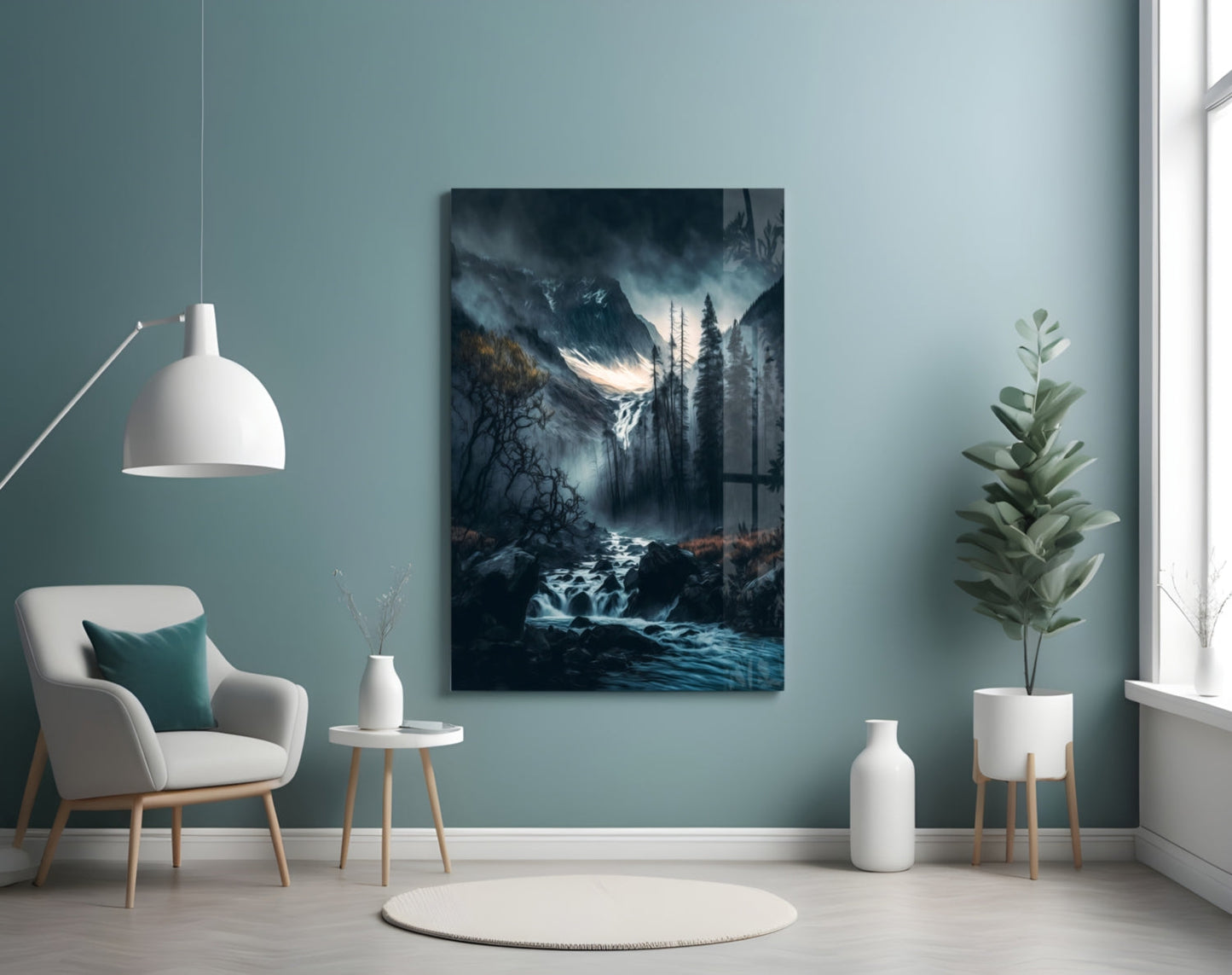 Dreamtopia Glass Wall Art  || Designers Collection
