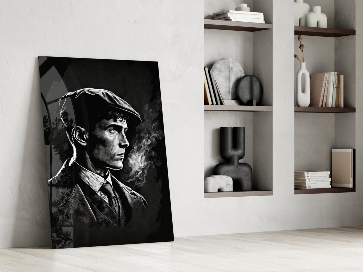 Thomas Shelby - Peaky Blinders Glass Wall Art || Designer Collection