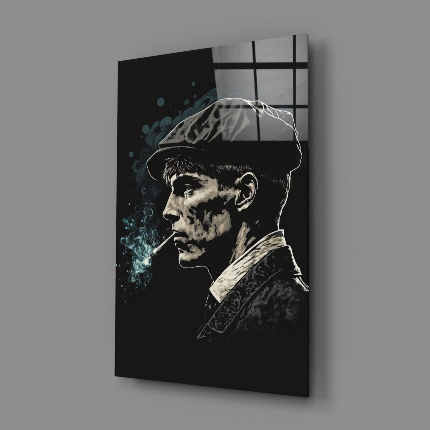 Thomas Shelby - Peaky Blinders Glass Wall Art  || Designer Collection