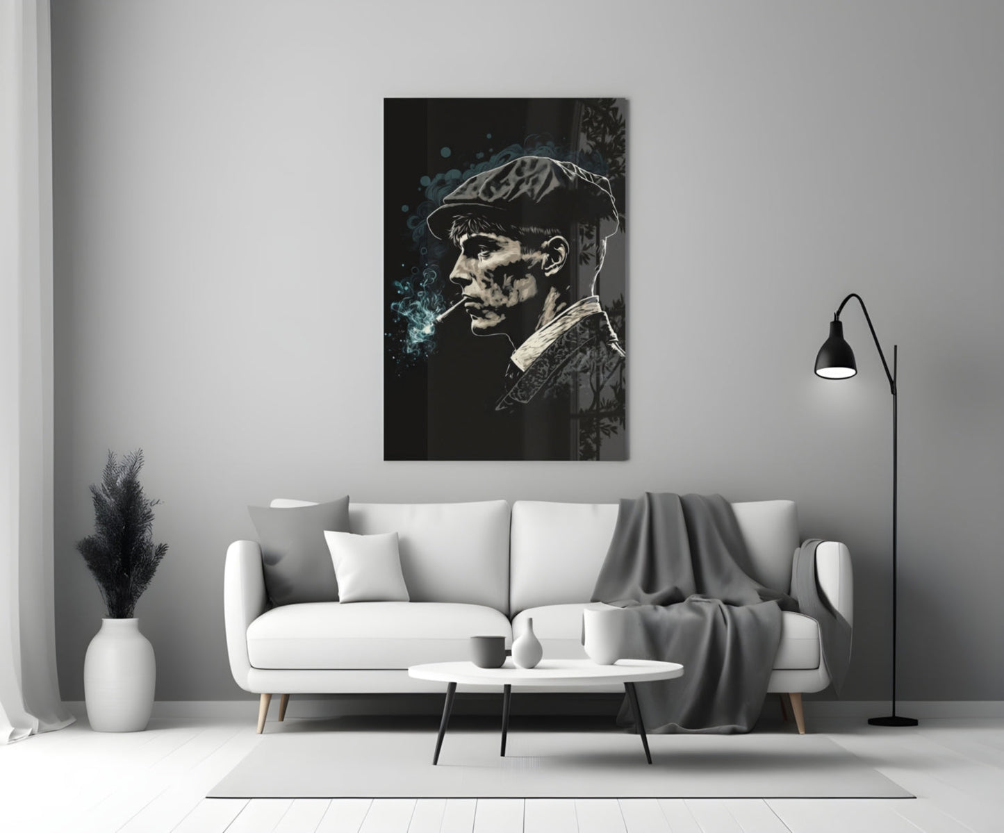 Thomas Shelby - Peaky Blinders Glass Wall Art  || Designer Collection