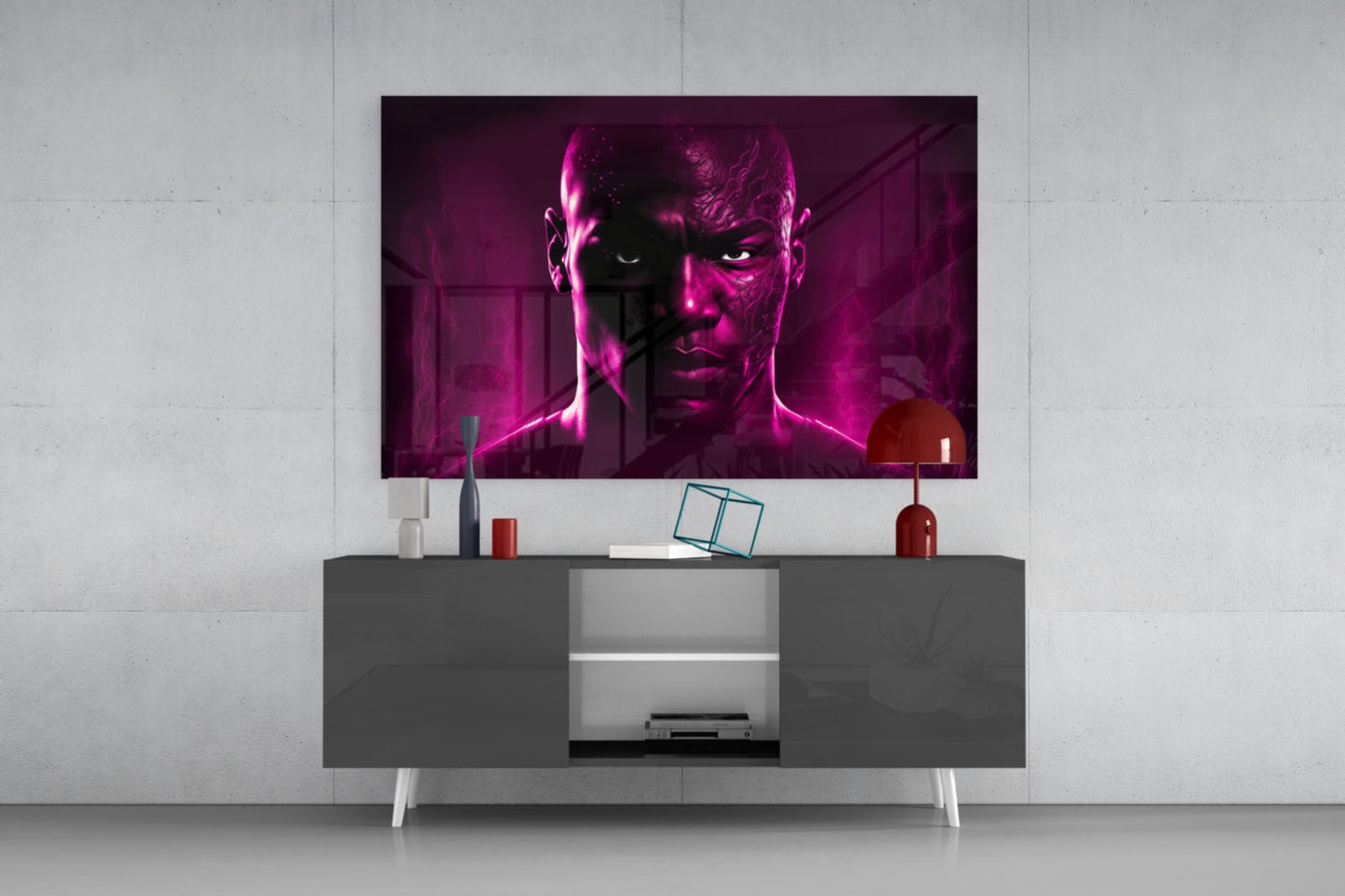 Iconic Michael Jordan Glass Wall Art  || Designer Collection