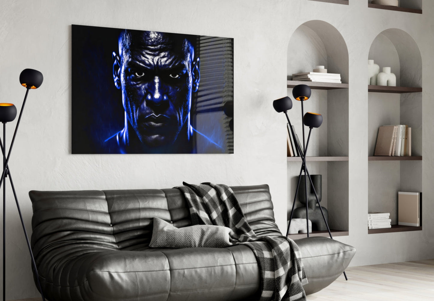 Iconic Michael Jordan Glass Wall Art  || Designer Collection