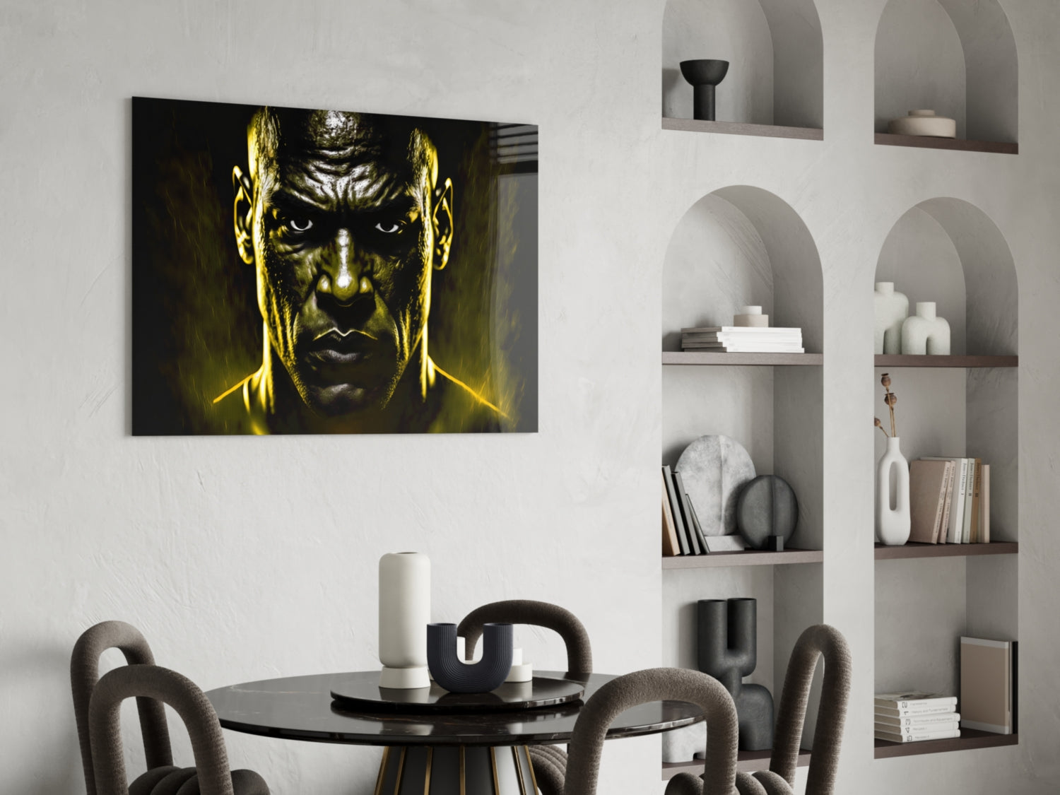 Iconic Michael Jordan Glass Wall Art  || Designer Collection-4