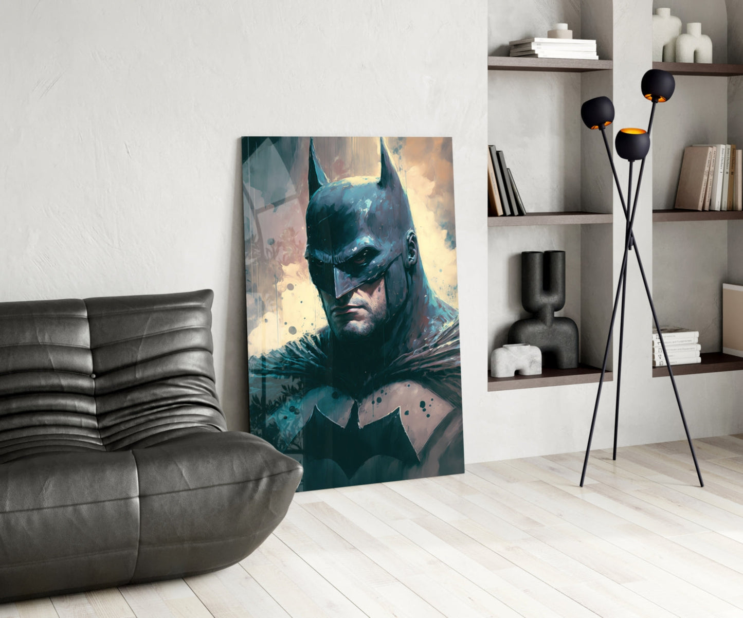Batman Glass Wall Art  || Designer Collection