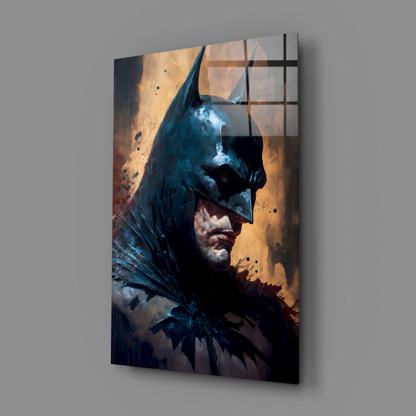 Batman Glass Wall Art  || Designer Collection