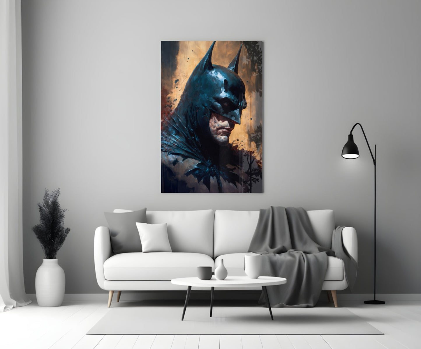 Batman Glass Wall Art  || Designer Collection