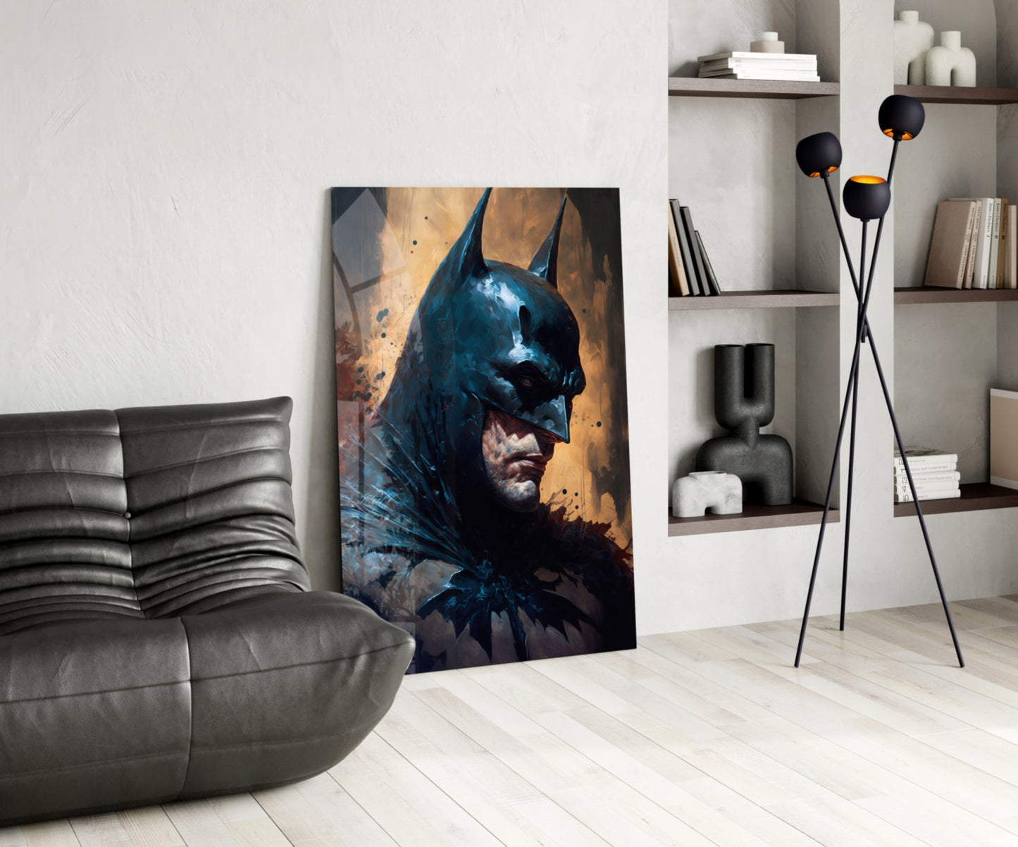 Batman Glass Wall Art  || Designer Collection