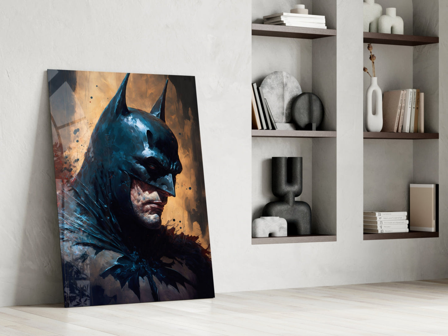 Batman Glass Wall Art  || Designer Collection