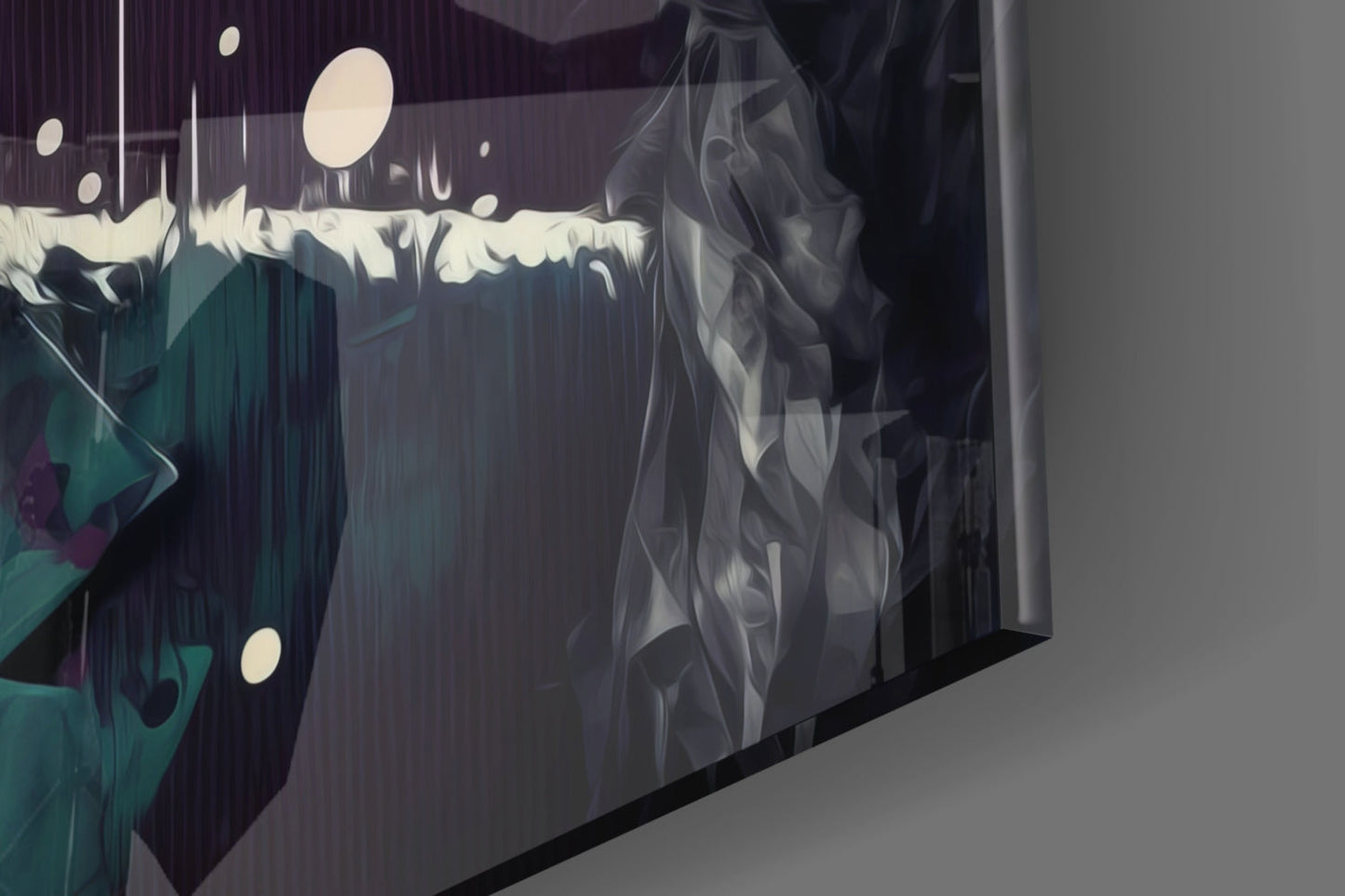 Joker Glass Wall Art  || Designer Collection